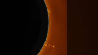 Solar Loop Prominences from Sunspot Regions 3712 and 3713  June 24 2024 [upl. by Netsoj]