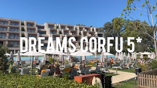 Dreams Corfu 5  luxury all inclusive resort in 4k video [upl. by Edmee]