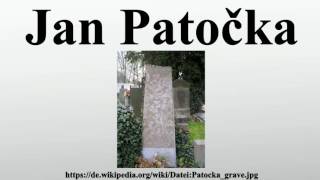 Jan Patočka [upl. by Gosney]