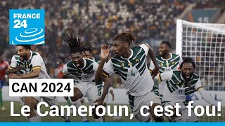 CAN 2024  Au terme dun match complètement fou le Cameroun se qualifie en huitièmes [upl. by Sension]