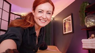 ASMR Full Body Heated Massage 🌟 Oils Skin Brushing Crinkles Fabric Smoothing [upl. by Phebe]