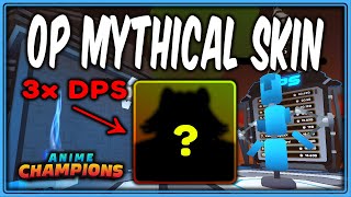 This MYTHIC SKIN Is 3x BETTER Than ANY COSMIC  Anime Champions  Update 4 [upl. by Nerot]