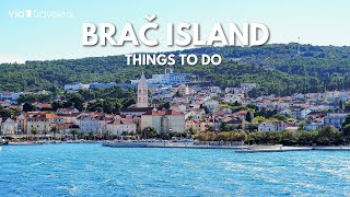 Best Things to Do in Brač Croatia  Travel Guide 4K [upl. by Kunz]