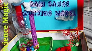 Rain Gauge Working model [upl. by Seravat]