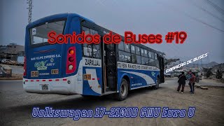 🇵🇪Sonidos de Buses 19🇵🇪 Volkswagen 17210OD GNV Euro V [upl. by Jo-Ann]