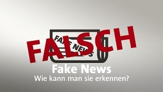 Wie erkennt man Fake News [upl. by Ingalls]