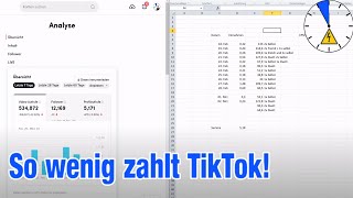 So viel verdiene ich mit 10000 Follower auf TikTok [upl. by Ulani]
