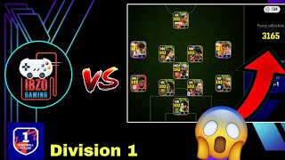 Division 1 je joue contre une équipe de 3165 force collective 🥶 [upl. by Noiro]