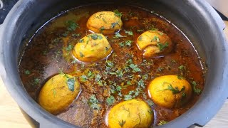 गावरान पद्धतीचा अंड्याचा रस्सा अंड्याचा कालवण Andyacha Rassa Anda Curry Egg Curry Praju Recipe [upl. by Yalahs359]