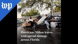 Hurricane Milton leaves widespread damage across Florida [upl. by Hyman]