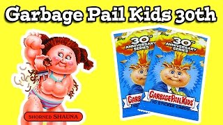 Garbage Pail Kids 30th Anniversary Sticker Card Packs [upl. by Larochelle429]