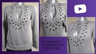 ELEGANTE SWEATER KIOO A DOS AGUJAS [upl. by Aydiv]