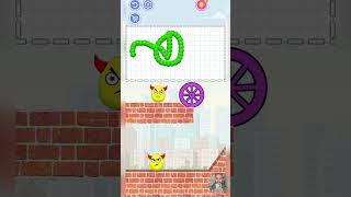 Draw to smash logic puzzle level 18 youtubeshorts shorts gaming [upl. by Kciwdahc996]