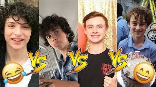 Finn Vs Jack Vs Jaeden Vs Wyatt  Who Is Funnier 😊😊😊  CUTE AND FUNNY MOMENTS  IT Movie 2017 [upl. by Nochur]