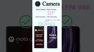 Realme13 Plus Vs Motorola G85  Specification comparison motorolag85 realme13plus [upl. by Maury]