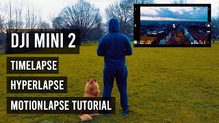 How to make Timelapse  Hyperlapse  Motionlapse with Dji mini 2 drone [upl. by Latsyrk]