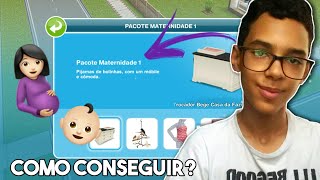 PACOTE DE MATERNIDADE DISPONÍVEL  no The Sims FreePlay 🤰👶 [upl. by Marc225]