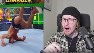 MADCAP MOSS DROPPED ON HIS HEAD Elimination Chamber 2022 Reaction [upl. by Niraj]