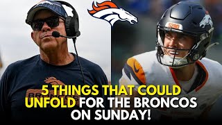 🔥FINALLY THE DENVER BRONCOS COULD TAKE A HUGE LEAP [upl. by Ynej730]