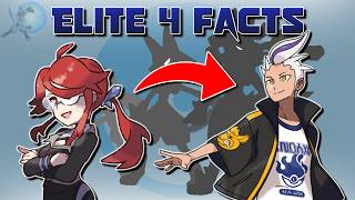 1 Fact about Every Elite 4 and Champion in Pokémon [upl. by Ambrosane]