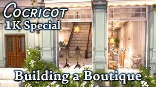 Cocricot 1K Special  Adding a Boutique to my Town [upl. by Orelu633]