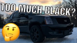 Blacked Out Escalade EXT Transformation [upl. by Olva]