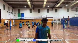 VFUM U19B vs MISFITS  Men Div 2 Set 3  10 Mar 2024 [upl. by Lily]