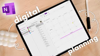 HOW TO OneNote for Digital Planning  FREE Planner [upl. by Hoag]