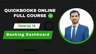 Banking Dashboard  Tutorial 14  QuickBooks Online 2024 Full Tutorial  UrduHindi [upl. by Amalburga]