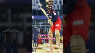 Csk Vs Rcb Ipl 2024 🥶😳 shorts​ ytshorts​ youtubeshorts​ shortsfeed​ cricket [upl. by Kare]