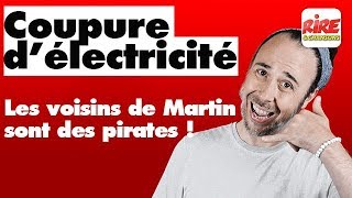 Martin se branche sur la ligne de ses voisins  L’appel trop con de Rire amp Chansons [upl. by Absalom]