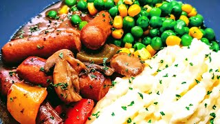 Sausage and MashComfort food [upl. by Neelyk]