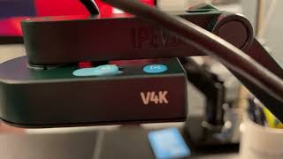 IPEVO V4K Ultra High Definition 8MP USB Document Camera Camera works great [upl. by Bonaparte647]