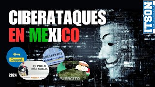 Hacking  Ciberataques en México  5 historias de ciberataques en MX 2024 [upl. by Yanad574]