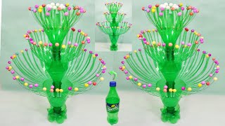 PLASTIC BOTTLE KA GULDASTA BANANE KA TARIKAGULDASTA BANANE KI VIDHIPLASTIC BOTTLE VASE CRAFT IDEA [upl. by Lytsirk]