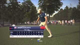 Tiger Woods 14 Career Gameplay Walkthrough Part 1  Intro and First Round [upl. by Oag]