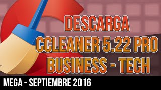 Descargar CCleaner 522 Pro  Crack  Portable  MEGA  MEJOR OPTIMIZADOR [upl. by See687]