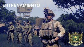 Entrenamiento  División Andina  ARMA3 [upl. by Chantalle]