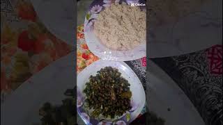 Rice and bhindi [upl. by Airal]