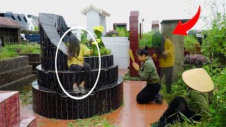 SHOCK Cleaning a Grave After Typhoon YaGi  Is the Ghost Girl Trying to Tell Me Something [upl. by Sherill]