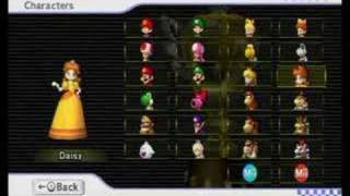 Mario Kart Wii  Full Roster [upl. by Carl155]