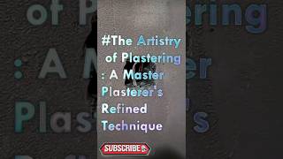 A Master Plasterers Refined Technique Good tools and machinery can simplify Tasks [upl. by Aisilef]