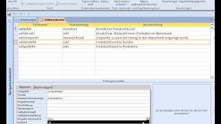 DB05UE05 Datenbanken mit MS Access LE05 Relationales Modell 2 Teil05 Produkt Warenkorb Kunde [upl. by Sigismondo511]