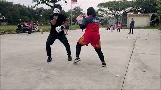 LIGHT SPARING BOXING sama MANTAN ATLIT TINJU JATENG [upl. by Enail]