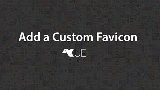 Add a Favicon to VUE [upl. by Hanikahs]