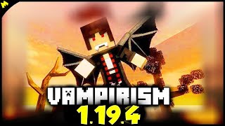 CONVIÉRTETE en VAMPIRO Con HABILIDADES🔥 Minecraft 1165 MOD VAMPIRISM [upl. by Annailuj]