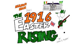 Easter Rising in 8 Minutes  Manny Man Does History [upl. by Elfie]