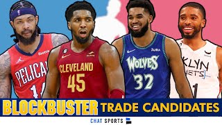 BLOCKBUSTER NBA Trade Candidates Ft Donovan Mitchell Mikal Bridges amp KarlAnthony Towns [upl. by Apthorp]