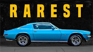 20 RAREST Chevrolet Camaros Ever Made [upl. by Adnawed329]