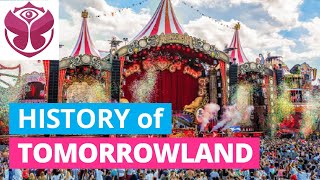 Evolution of Tomorrowland Main Stages [upl. by Urbannai]